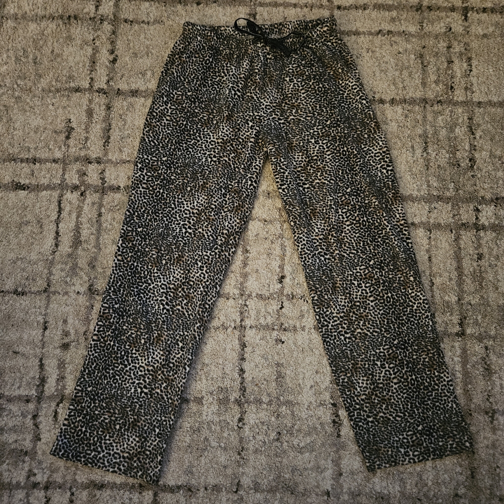 Hannah Leopard Print Pajama Pants